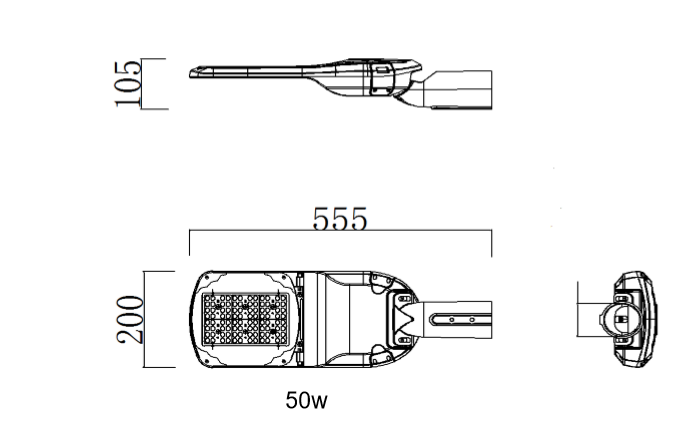 New European Design LED Street Lamp