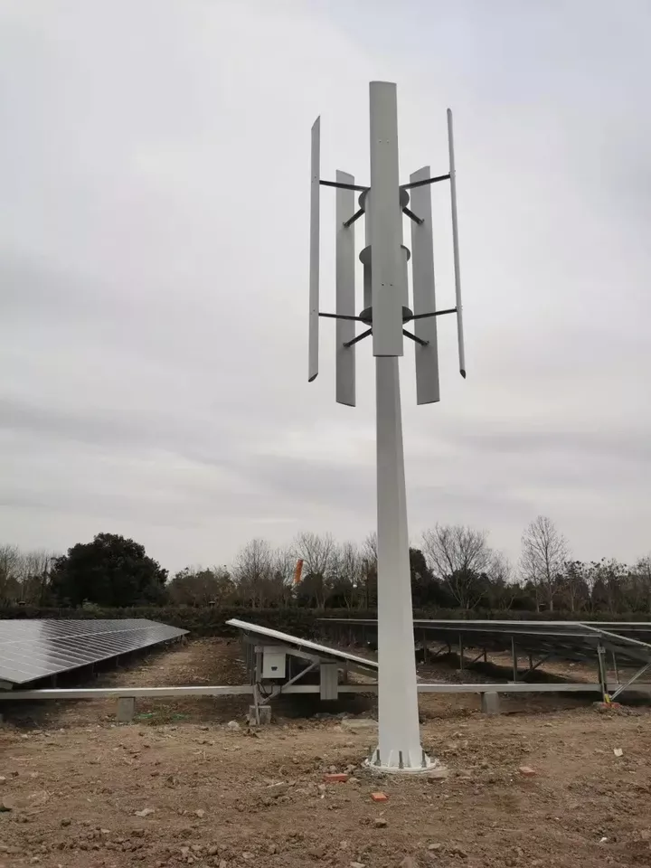 Vertical Axis Spiral Off Grid Wind Turbine generator 100W-83KW