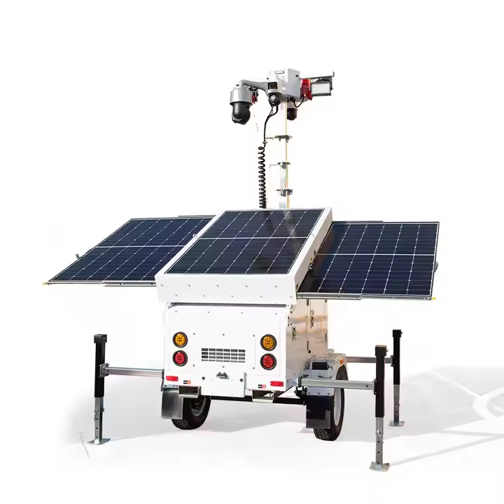 SM06 Solar Powered Surveillance Trailer