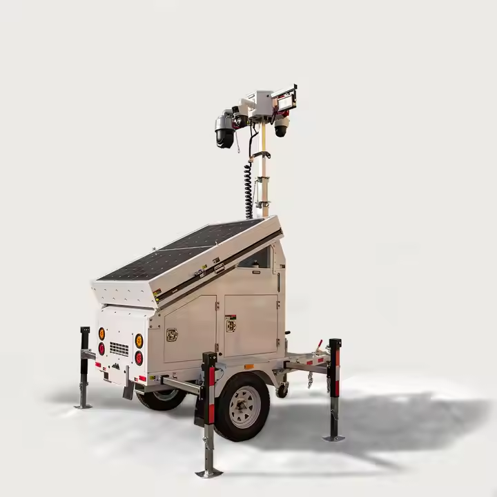 SM06 Solar Powered Surveillance Trailer