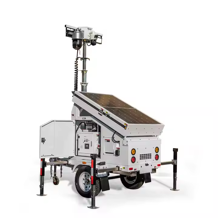 SM06 Solar Powered Surveillance Trailer