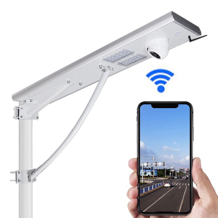 SS01 4G CCTV All In One Solar LED Street Light