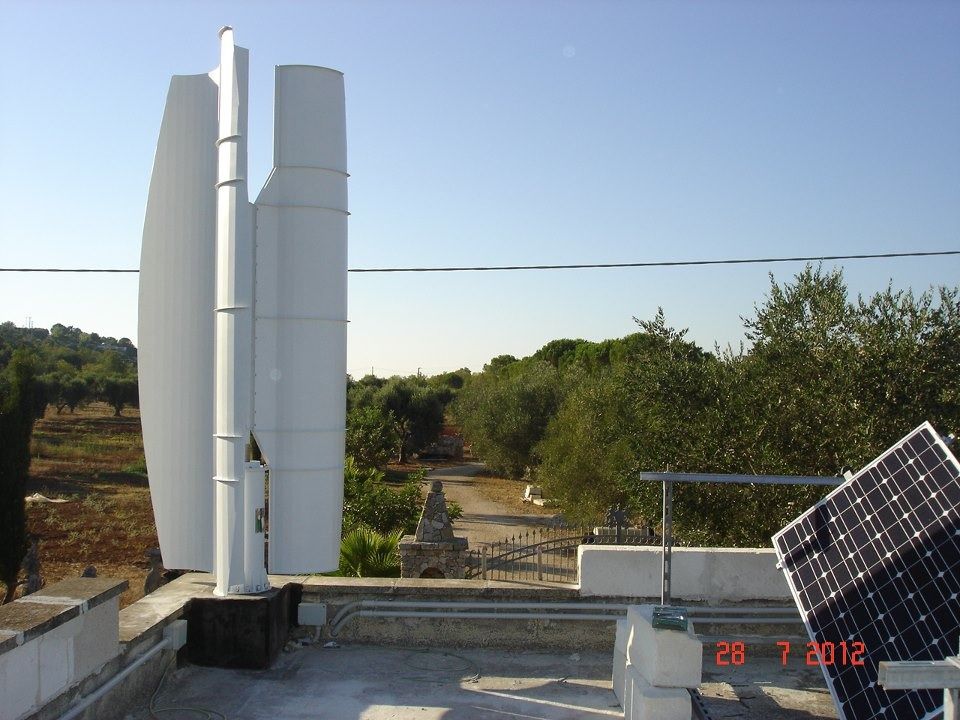 Vertical Axis Spiral Off Grid Wind Turbine generator 100W-83KW